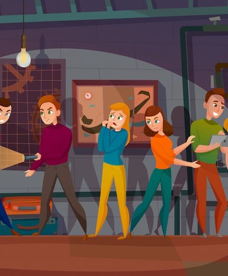 ilustrasi escape room